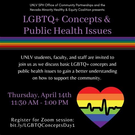 Lgbtq Concepts And Public Health Issues Nevada Minority Health And
