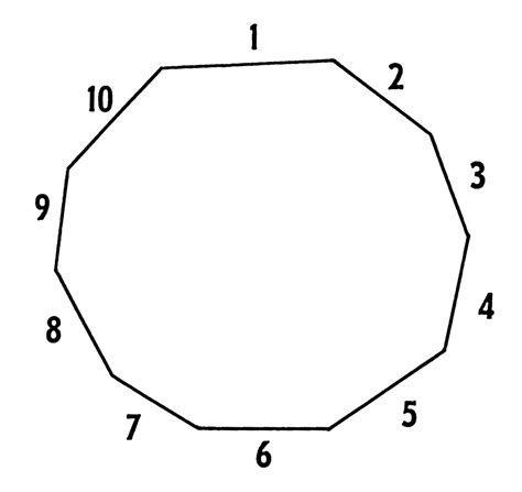 This Shape Is Called A Decagon And Has Ten Sides