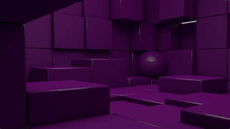 3d Purple Cubes Hd Abstract Wallpapers Hd Wallpapers Id 57500