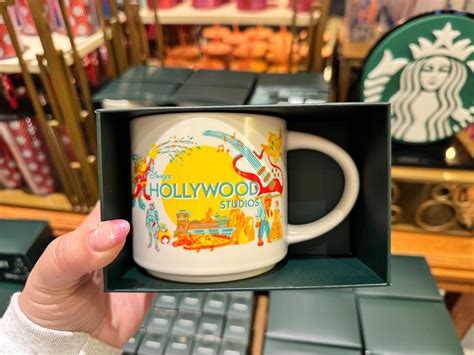 The Disney's Hollywood Studios Starbucks Discovery Series Mug Has