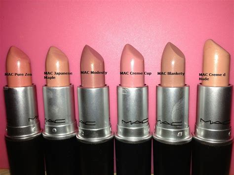 MAC Cosmetics Cremesheen Lipstick Modesty Reviews MakeupAlley