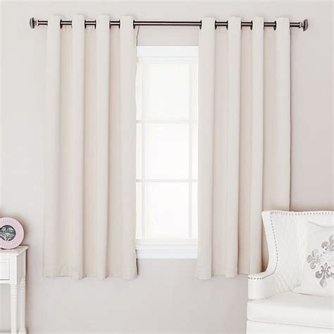 Looking for rectangular windows background images? short curtains - square bedroom window | Small window ...