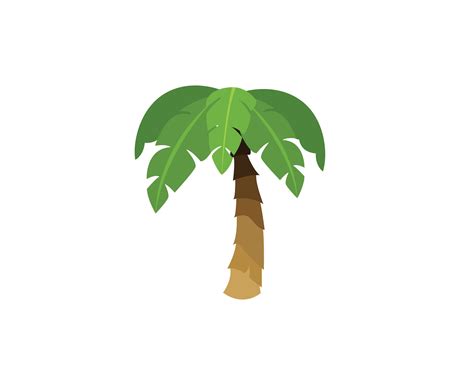 Vector Palm Tree Emoji Design Svg  Png Eps Etsy