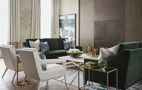 Coveted Magazine Selected The Top 100 Interior Designers Green Sofa