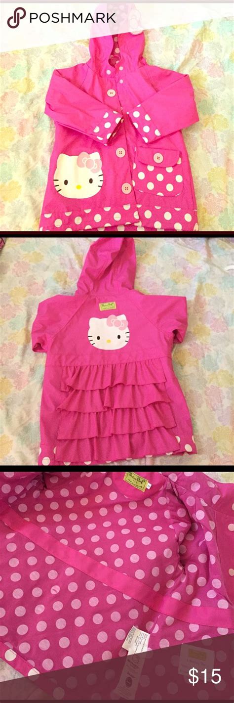 Hello Kitty Rain Coat Raincoat Hello Kitty Coat