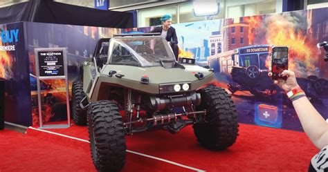 Hoonigan Builds Real Life Halo Warthog Sporting Twin Turbo Ford V8