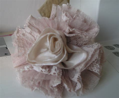 How i make my shabby chic flowers you can see the original tutorialby watching alittleshabbychic here on kzclip. The Dressmakers Closet: Shabby Chic Flower Tutorial