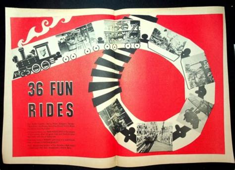 Indian Lake Ohio Playland Russells Point Ohio Photo Brochure Booklet