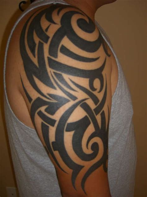 Tribal Half Sleeve Tattoo