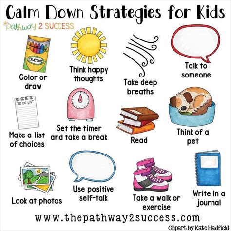 Calm Down Strategies For Kids Coping Skills Kids Coping Skills