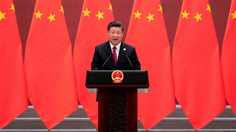 Xi Jinping Al Xx Congresso Nazionale Del Partito Comunista Spetta Al