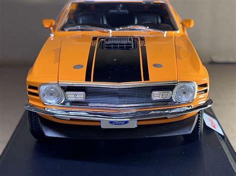 Maisto 118 Scale 1970 Ford Mustang Mach 1 Twister Special Diecast