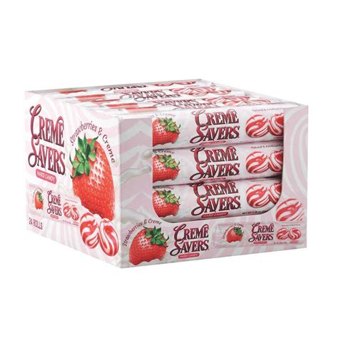 Creme Savers Strawberries And Creme 176oz Grandpa Joes Candy Shop