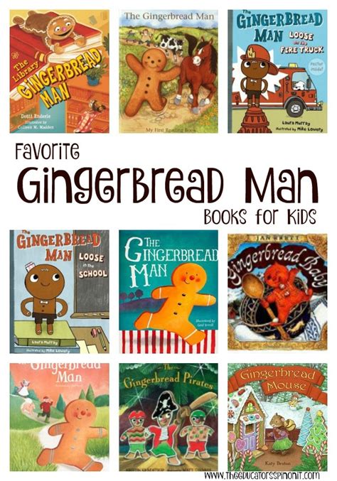 Gingerbread Man Books The Educators Spin On It