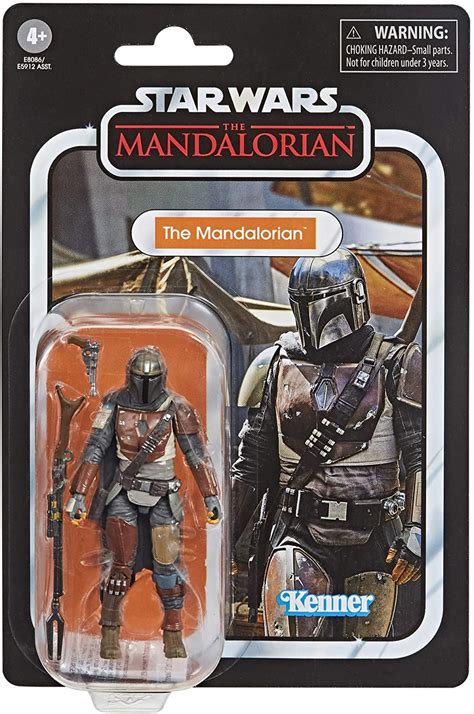 Star Wars The Vintage Collection The Mandalorian Toy 375 Scale Acti