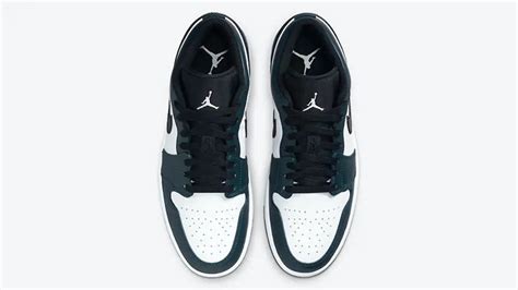 Air Jordan 1 Low Dark Teal Where To Buy 553558 411 The Sole Supplier