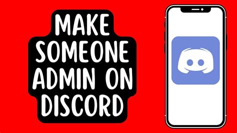 How To Make Someone Admin On Discord 2022 Works On Iphone 13 Youtube