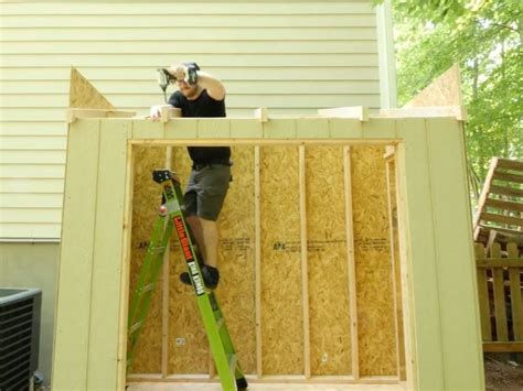 How To Build A Storage Shed Part 1 Framing The Floor Walls And Roof