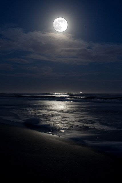 November Evening At Burkes Beach By Jim Crotty 11 Beautiful Moon