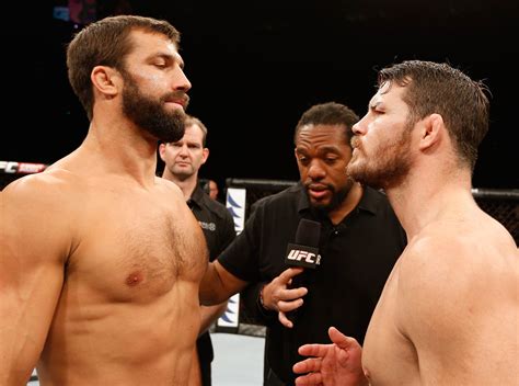 Sydney Nsw November 08 L R Opponents Luke Rockhold Of The United States And Michael