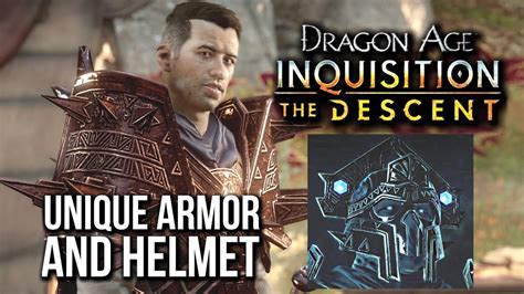 If the crash is happening when you interact with tables in the main camp, you have a mod that the dlc doesn't like. Dragon Age Inquisition: THE DESCENT Unique Legion of the Dead Armor + Sha Brytol Helmet - YouTube
