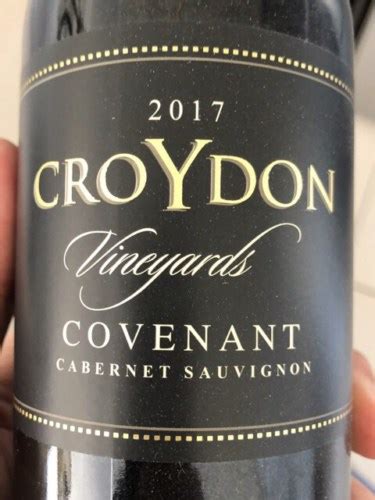 2017 Croydon Covenant Cabernet Sauvignon Vivino United States