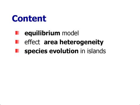 Island Biogeography Diversity On Regional Scale презентация онлайн