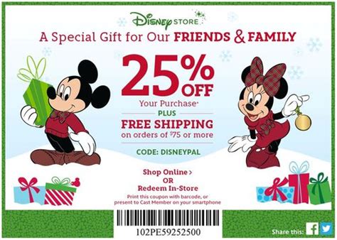 Disney Store's Friends and Family Sale Begins Today Sales associate (pt) at disney here.