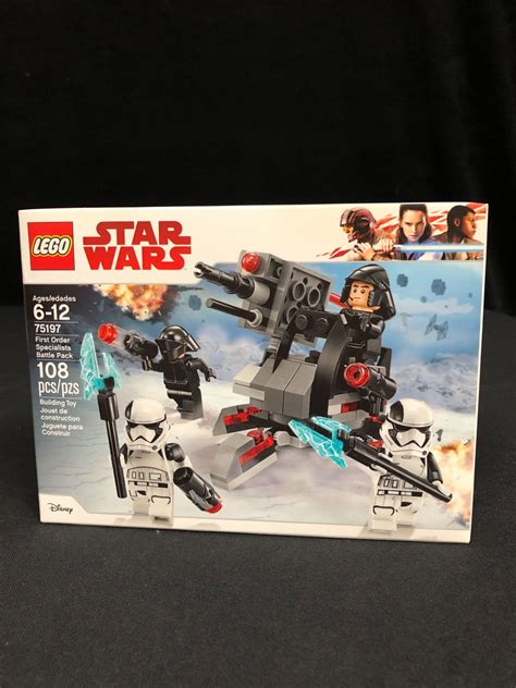 Sealed Lego Star Wars First Order Specialists Battle Pack 75197