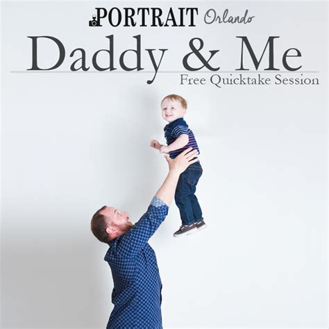 Daddy And Me Quicktake Portrait Orlando