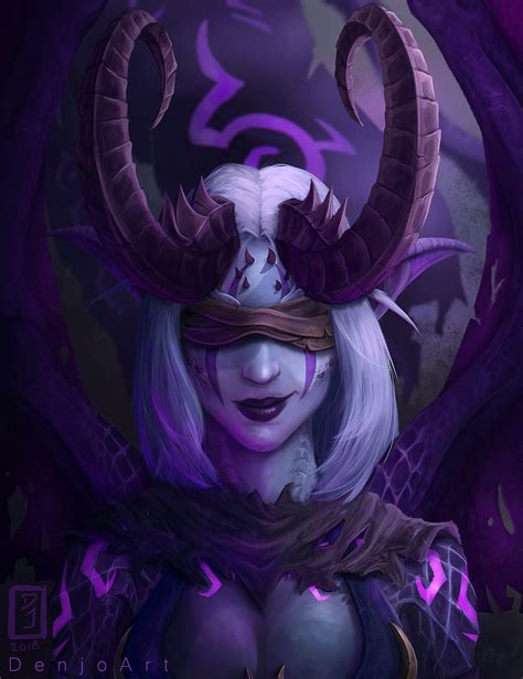 Artstation Moonglaive Denjo J Artwork Warcraft Art Fantasy Demon