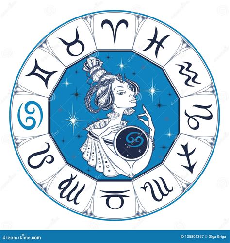 Cancer Astrological Sign As A Beautiful Girl Zodiac Horoscope