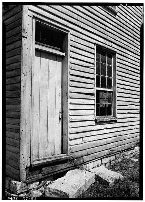 4 1963 Detail Of Door And Window Shaker Cooper Shop North Side Of