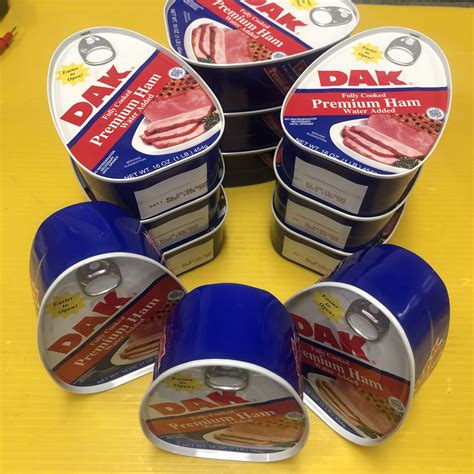 12 Dak Premium Canned Ham 16oz 1lb Cooked One Dozen Free Ship Buync
