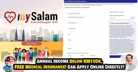 B40 malaysians who receive bantuan sara hidup (bsh) do not need to register, as they are automatically enrolled via the bsh database. Trainees2013: Borang Mysalam