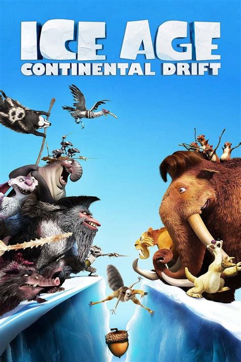 Ice Age Continental Drift Blu Ray Cover