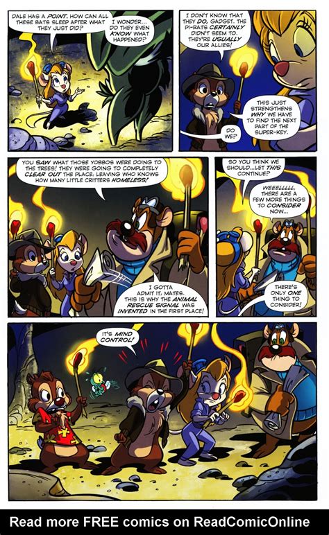 Read Online Chip N Dale Rescue Rangers Comic Issue