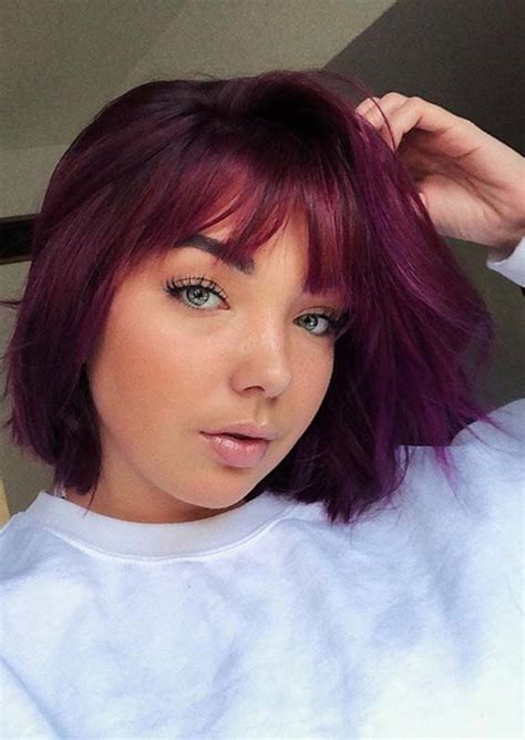 Modern Purple Rain Hair Colors For Short Hair In 2019 Stylesmod