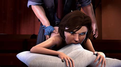 Rule 34 3d Ambiguous Penetration Angry Angry Sex Bioshock Bioshock Infinite Biting Pillow