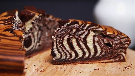 How To Make This Zebra Cake Recipe Afternoon Baking With Grandma