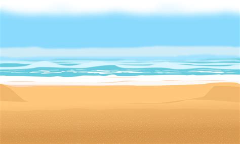 Background for summer beach and vacation. vector design illustration ...