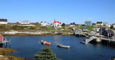 Fishing Pier In Peggys Cove Stock Photo Image Of Nova Scotia