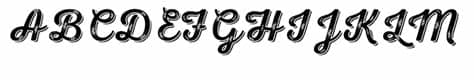 Nexa rust script l 0 version: Nexa Rust Script R Shadow 02 Font - What Font Is