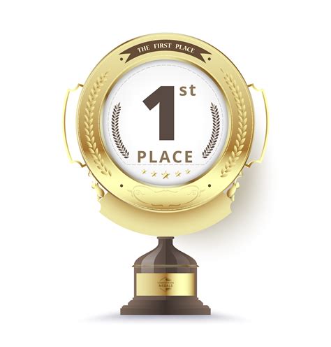 First Place Trophy Png Clipart Collection Cliparts World 51a