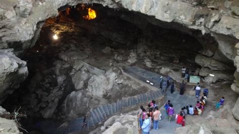 The View From The Cave Entrance Picture Of Borra Caves Visakhapatnam