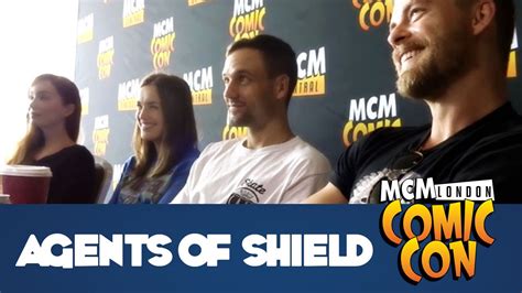 Agents Of Shield Cast Interview Youtube