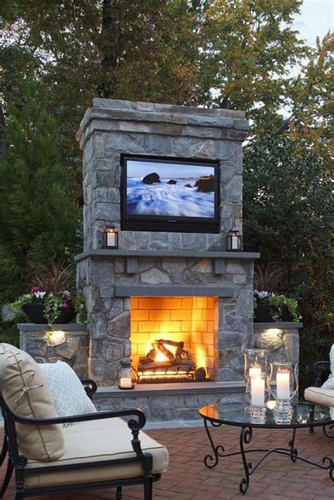 25 beautiful outdoor fireplace design ideas godiygo