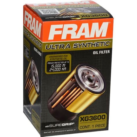 Xg3600 Fram Ultra Synthetic Oil Filter — Partsource