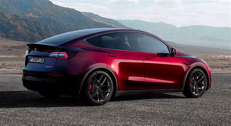 New Tesla Model Y Colors Quicksilver And Midnight Cherry Red T