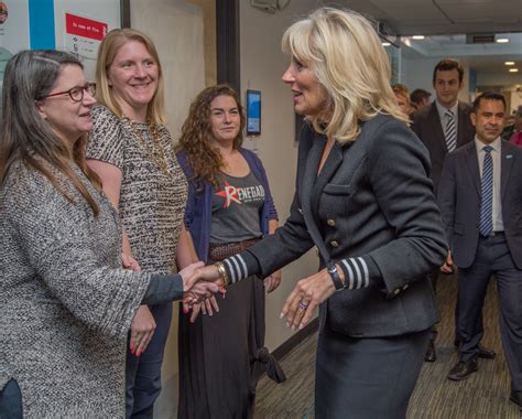 Jill biden will continue to teach when she becomes first lady: "Being a teacher is not what I do, it's who I am." -Jill ...